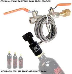 Maddog CO2 Dual Valve Bottle Refill Station